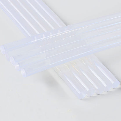 Hot Glue Sticks Clear 10.23" Long x 0.27" Diameter (Pack of 5)