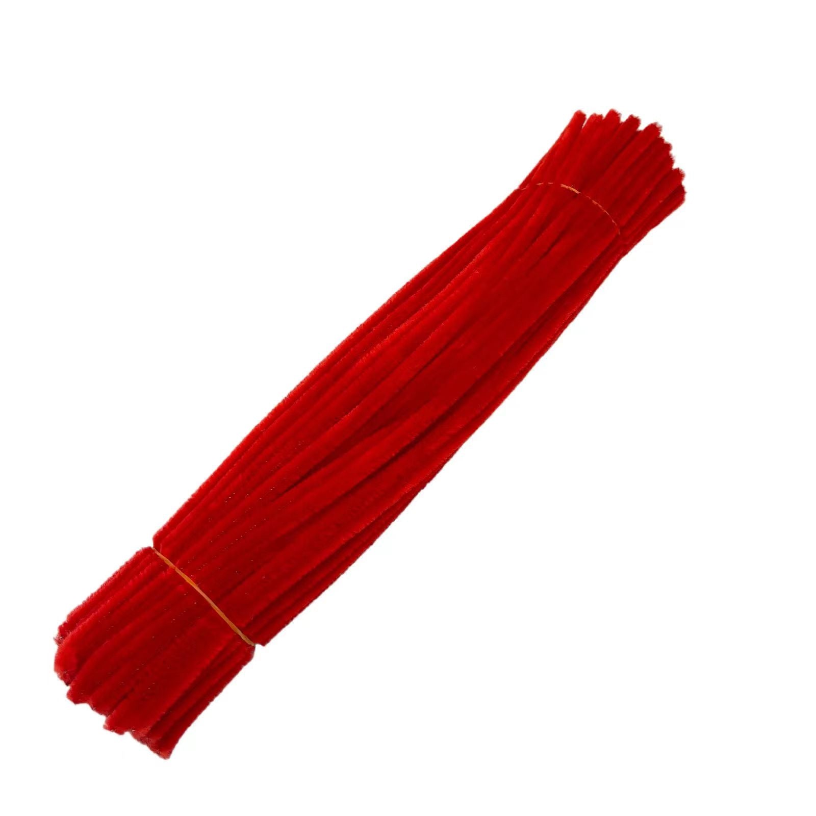 Chenille Craft Stems in Red Assorted Red Pipe Cleaners 20 Pieces Supplies  for DIY Projects or Kids Crafts 
